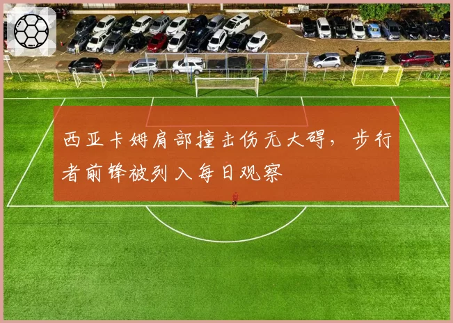 西亚卡姆肩部撞击伤无大碍,步行者前锋被列入每日观察