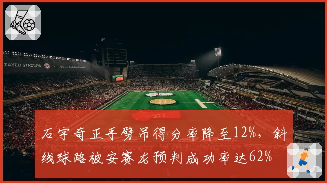 石宇奇正手劈吊得分率降至12%，斜线球路被安赛龙预判成功率达62%